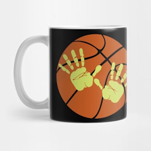 HANDS ON THE BALL Mug